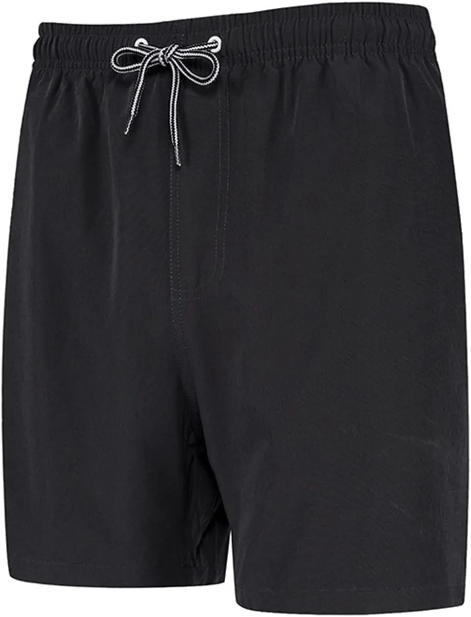 ZEFOTIM Men Swim Shorts Drawstring Quick Dry Solid Color Trunks Fashions Big and Tall Swim Suit with Pockets