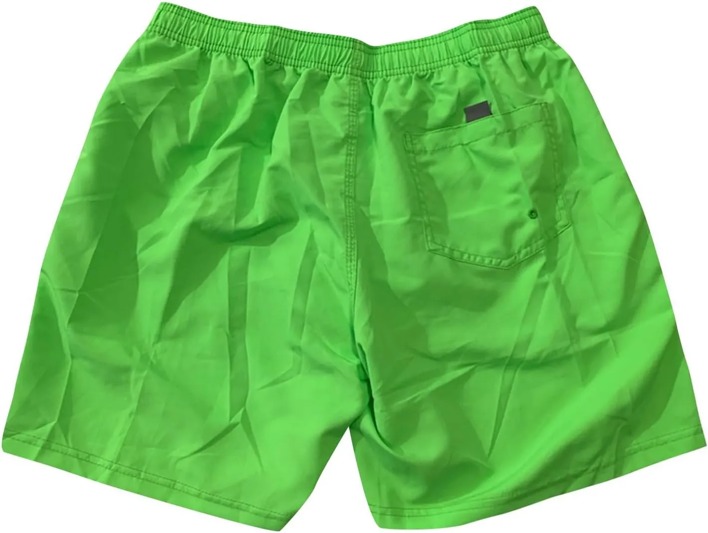 ZEFOTIM Swim Shorts for Men Drawstring Quick Dry Solid Color Trunk Fashions Fun Swimsuits with Pockets